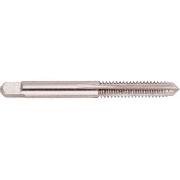 Straight Flutes Tap: 5/16-18, UNC, 4 Flutes, Plug, 3B, High Speed Steel, Bright/Uncoated MPN:017148AS