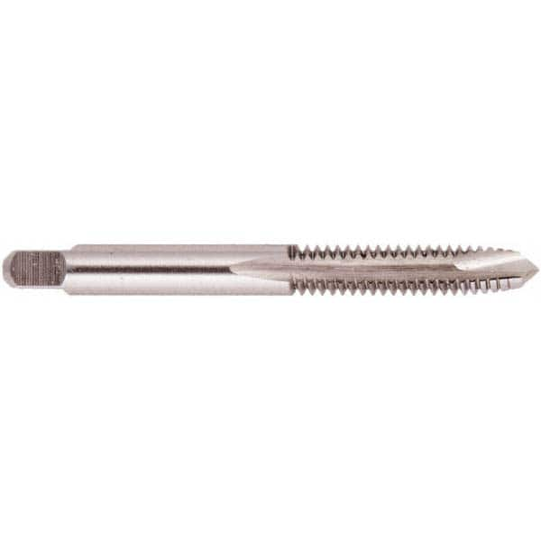 Spiral Point Tap: #8-32, UNC, 2 Flutes, Plug, 2B, Solid Carbide, Bright Finish MPN:018401RS