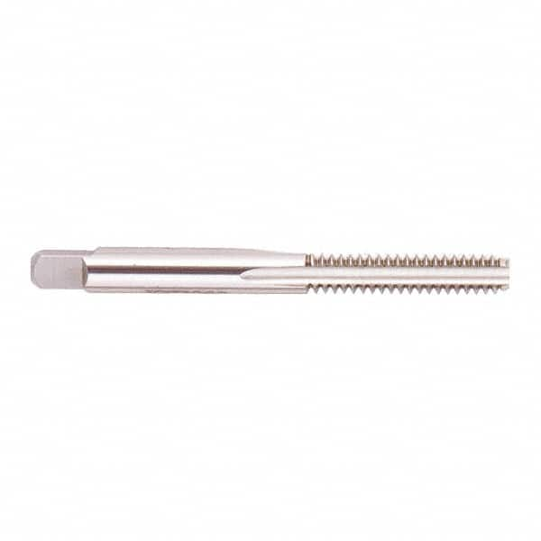 Straight Flute Tap: M8x1.25 Metric Coarse, 4 Flutes, Bottoming, 6H Class of Fit, Solid Carbide, Bright/Uncoated MPN:018812RS