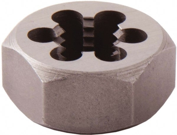 Hex Rethreading Die: 1/2-13 Thread, Right Hand, High Speed Steel MPN:046200AS