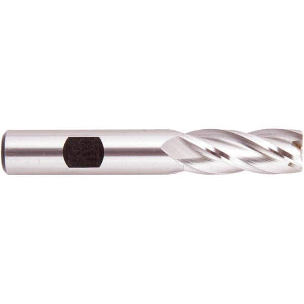 Square End Mill: 1'' Dia, 1-7/8'' LOC, 5/8'' Shank Dia, 4-1/8'' OAL, 6 Flutes, High Speed Steel MPN:050482AM