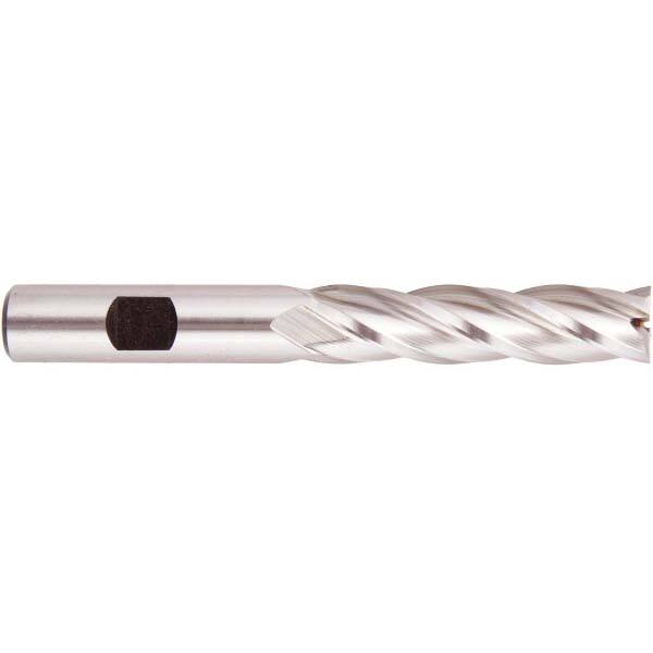 Square End Mill: 3/4'' Dia, 3'' LOC, 3/4'' Shank Dia, 5-1/4'' OAL, 6 Flutes, High Speed Steel MPN:051016AM