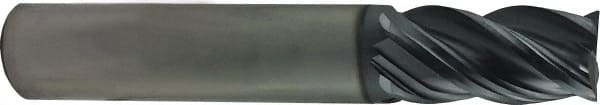 Square End Mill: 7/32'' Dia, 7/16'' LOC, 1/4'' Shank Dia, 2-1/2'' OAL, 4 Flutes, Solid Carbide MPN:090166RM