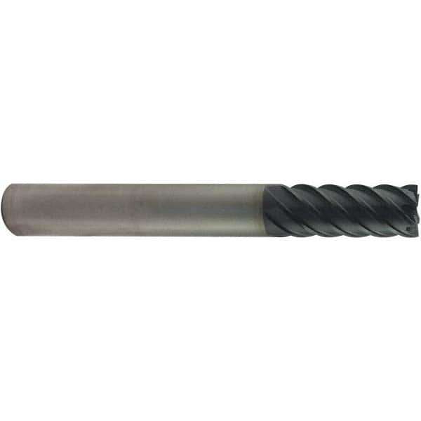 Square End Mill: 3/16'' Dia, 5/8'' LOC, 3/16'' Shank Dia, 2'' OAL, 4 Flutes, Solid Carbide MPN:097851RM