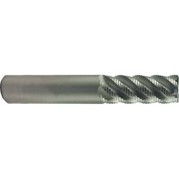 Square End Mill: 3/8'' Dia, 1'' LOC, 3/8'' Shank Dia, 2-1/2'' OAL, 4 Flutes, Solid Carbide MPN:098600RM