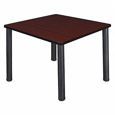 Cafe Table 36 in W Mahogany MPN:TB3636MHBPBK