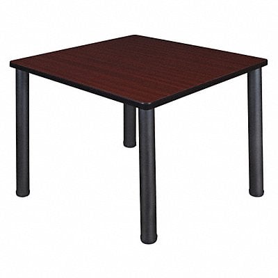 Cafe Table 42 in W Mahogany MPN:TB4242MHBPBK