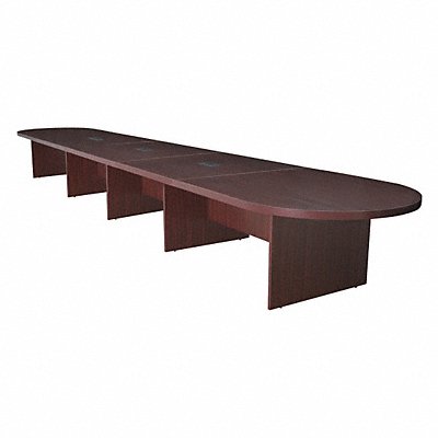 Conference Table 52 In x 20 ft Mahogany MPN:LCTRT24052MH