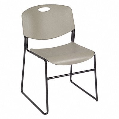 Stack Chair 400 lb Gray No Arms PK4 MPN:4400GY4PK