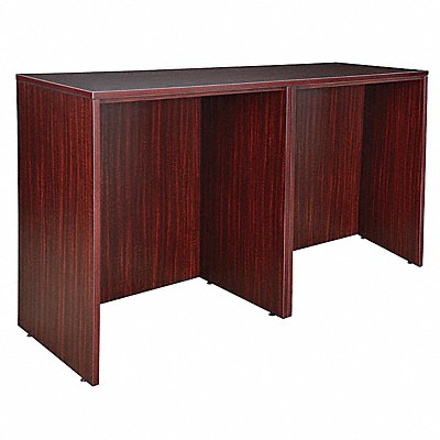 Desk Side By Side Mahogany MPN:LSSDSD7223MH