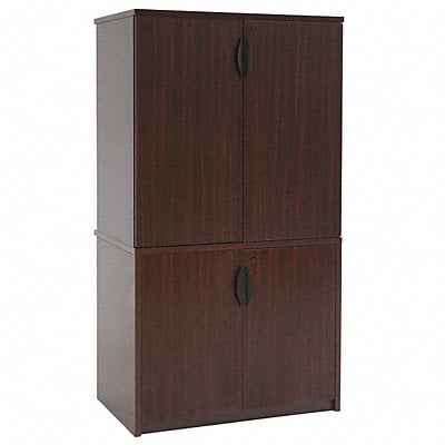 Storage Cabinets Stacked Legacy Mahogany MPN:LSCSC3565MH