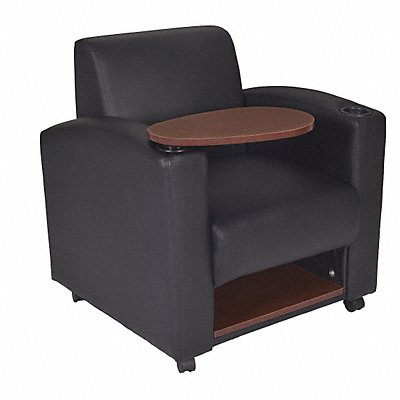 Arm Chair Black Breathable Vinyl 250 lb. MPN:7701JVBK