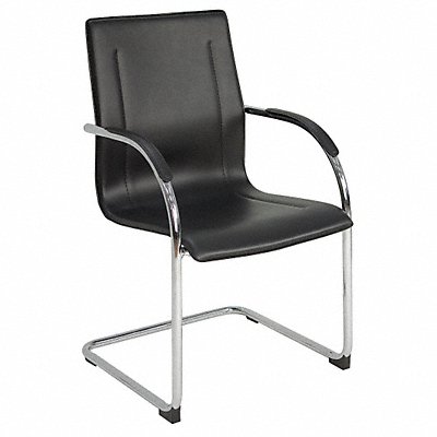 Entrepreneur Side Chair Vinyl Black MPN:8004BK