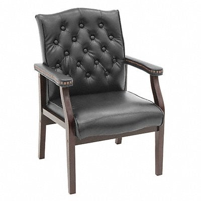 Ivy League Side Chair Vinyl Black MPN:9075BK