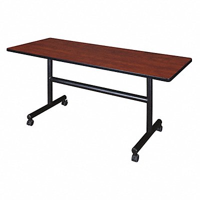 Mobile Table 60 in W Cherry Flip Top MPN:MKFT6024CH