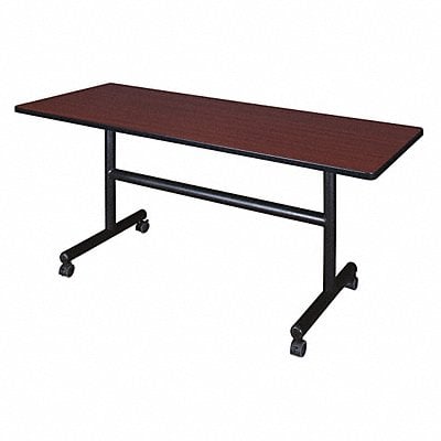 Mobile Table 60 in W Mahogany Flip Top MPN:MKFT6024MH