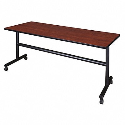 Mobile Table 72 in W Cherry Flip Top MPN:MKFT7224CH