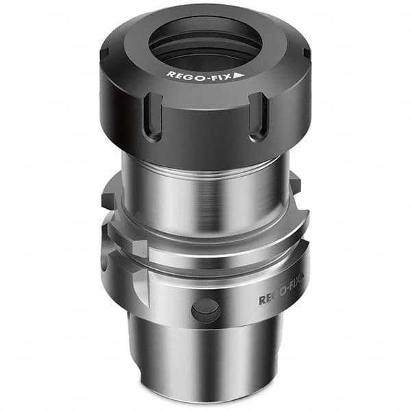 Collet Chuck: 1 to 16 mm Capacity, ER Collet, Hollow Taper Shank MPN:2532.12520
