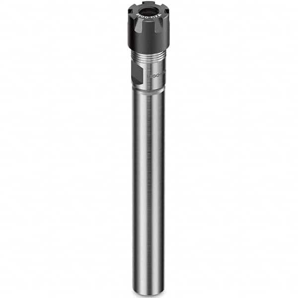 Collet Chuck: 0.5 to 5 mm Capacity, ER Collet, 12 mm Shank Dia, Straight Shank MPN:2612.20822