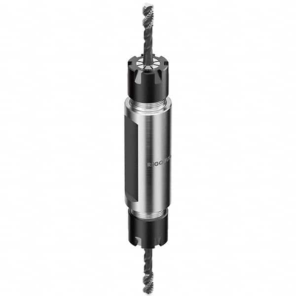 Collet Chuck: 0.5 to 10 mm Capacity, ER Collet, 16 mm Shank Dia, Straight Shank MPN:2616.21612