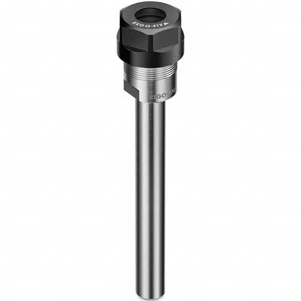 Collet Chuck: 2 to 20 mm Capacity, ER Collet, 20 mm Shank Dia, Straight Shank MPN:2620.13260