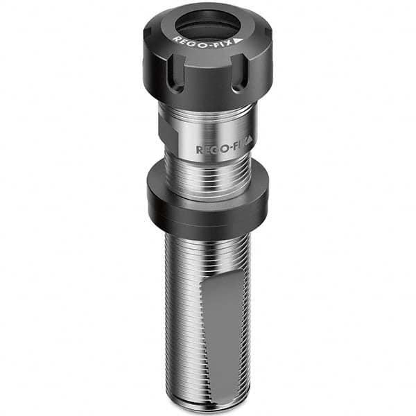 Collet Chuck: 1 to 16 mm Capacity, ER Collet, Threaded Shank MPN:2628.12504