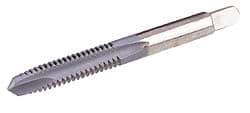 Spiral Point Tap: #5-40, UNC, 2 Flutes, Plug, High Speed Steel, Chrome Finish MPN:53012