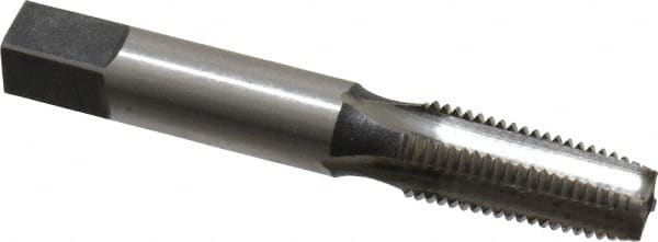 Standard Pipe Tap: 1/16-27, NPTF, Regular, 4 Flutes, High Speed Steel, Oxide Finish MPN:46202