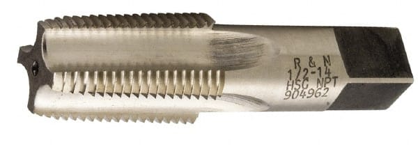 Standard Pipe Tap: 1-1/4 - 11-1/2, NPTF, Regular, 5 Flutes, High Speed Steel, Oxide Finish MPN:46236