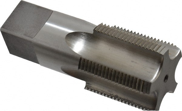 Standard Pipe Tap: 1-1/4 - 11-1/2, NPS, Regular, 5 Flutes, High Speed Steel, Bright/Uncoated MPN:46953