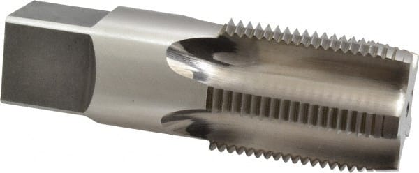 Standard Pipe Tap: 1 - 11-1/2, NPSF, 5 Flutes, High Speed Steel, Bright/Uncoated MPN:46971