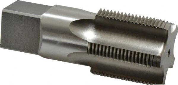 Standard Pipe Tap: 1-1/4 - 11-1/2, NPSF, Regular, 5 Flutes, High Speed Steel, Bright/Uncoated MPN:46972