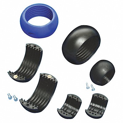 Tubing Protector 0.360in Black Polyamide MPN:PAPRB-23F/G