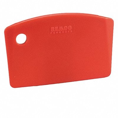 H1593 Mini Bench Scraper 5-1/2 x 3-1/2 in Red MPN:69594