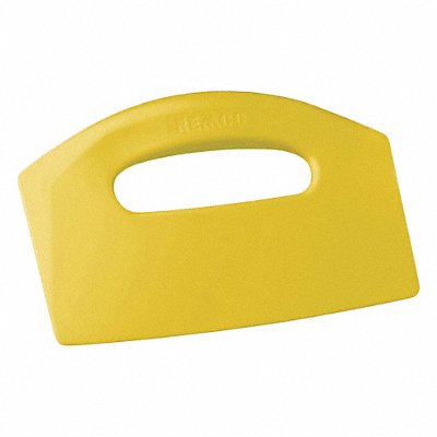 F8460 Bench Scraper Poly Yellow 8 1/2 x 5 In MPN:69606