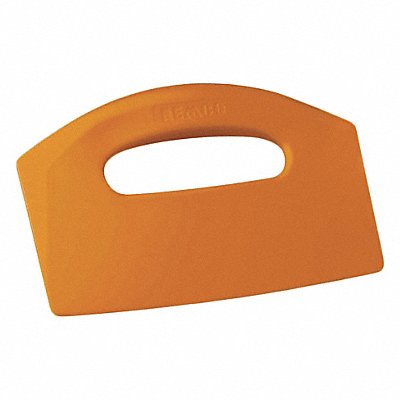 F8460 Bench Scraper Poly 8-1/2 x 5 In Orange MPN:69607