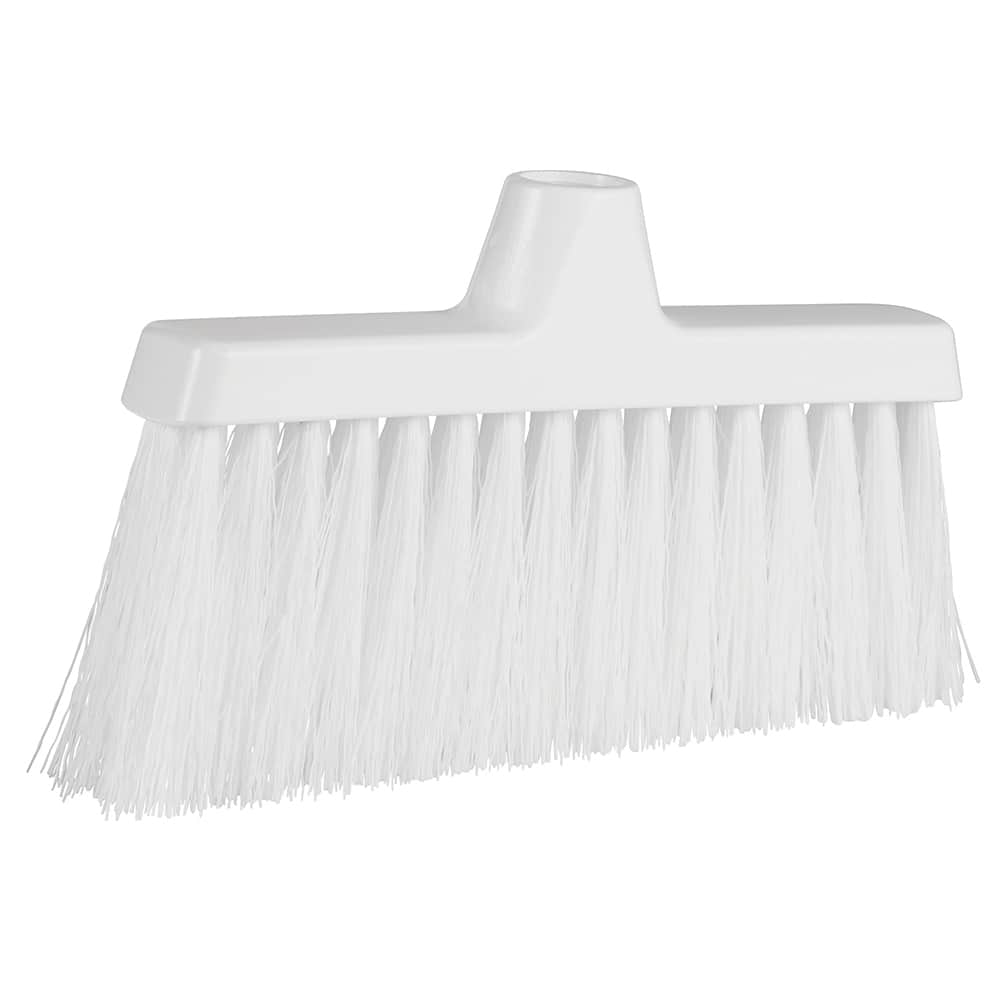 Angled Brooms, Handle Connection Type: Threaded , Brush Width (Decimal Inch): 9.8000 , Bristle Material: Polypropylene , Bristle Color: White , Flagged: No  MPN:310115