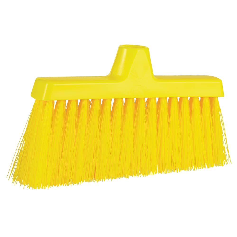 Angled Brooms, Handle Connection Type: Threaded , Brush Width (Decimal Inch): 9.8000 , Bristle Material: Polypropylene , Bristle Color: Tan , Flagged: No  MPN:310116