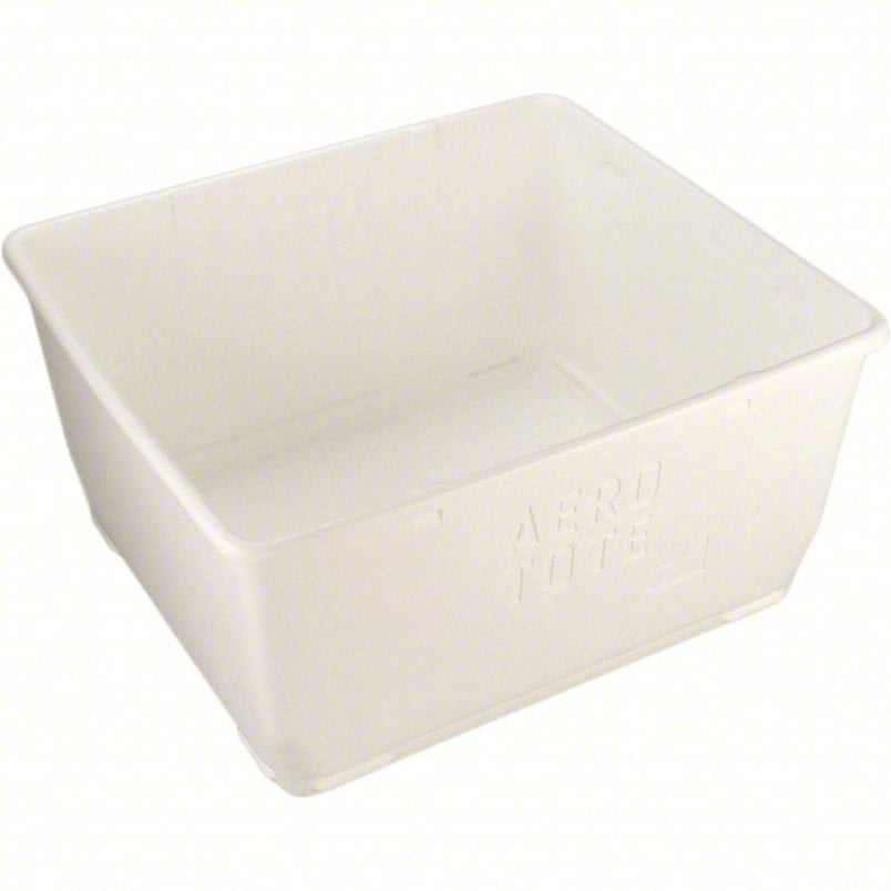 Stking and Nesting Tote Tub White PP MPN:6921