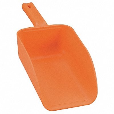 F8523 Small Hand Scoop 32 oz Orange Poly MPN:64007