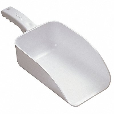 Large Hand Scoop White 15 x 6-1/2 In MPN:65005