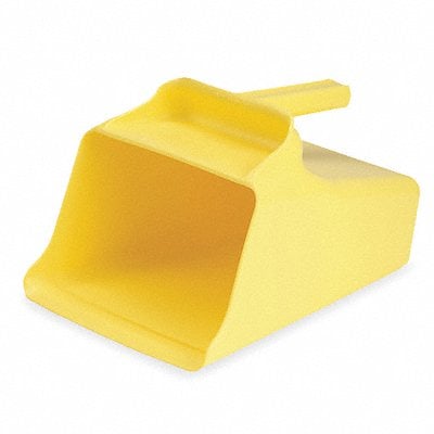 F8440 Mega Hand Scoop Poly 128 Oz Yellow MPN:65506