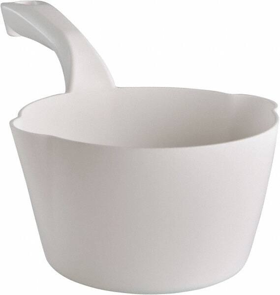 32 oz White Polypropylene Round Bottom Scoop MPN:56815