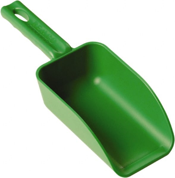 16 oz Green Polypropylene Flat Bottom Scoop MPN:63002