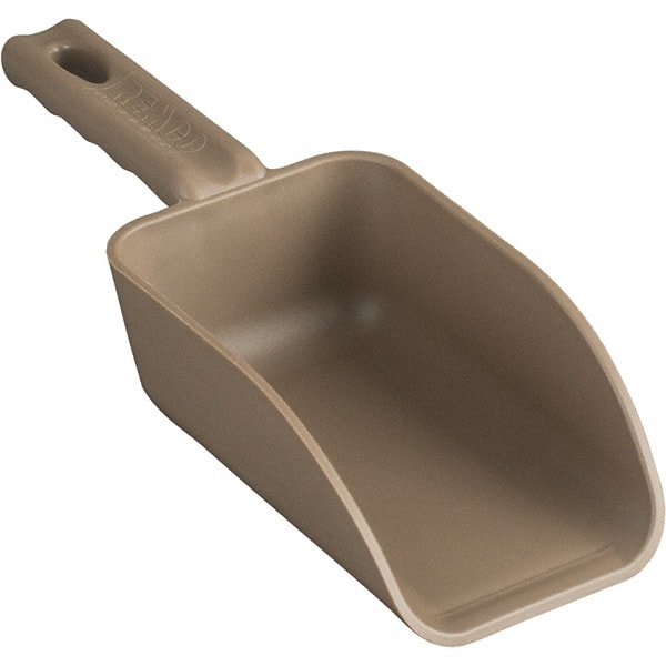 16 oz Brown Polypropylene Flat Bottom Scoop MPN:630066