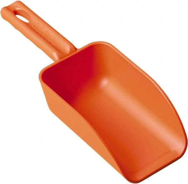 16 oz Orange Polypropylene Flat Bottom Scoop MPN:63007