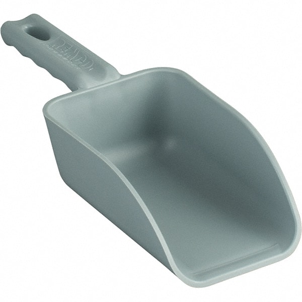 16 oz Gray Polypropylene Flat Bottom Scoop MPN:630088