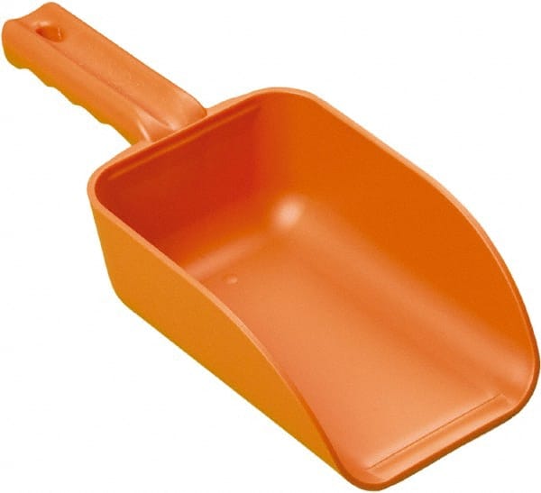 32 oz Orange Polypropylene Flat Bottom Scoop MPN:64007