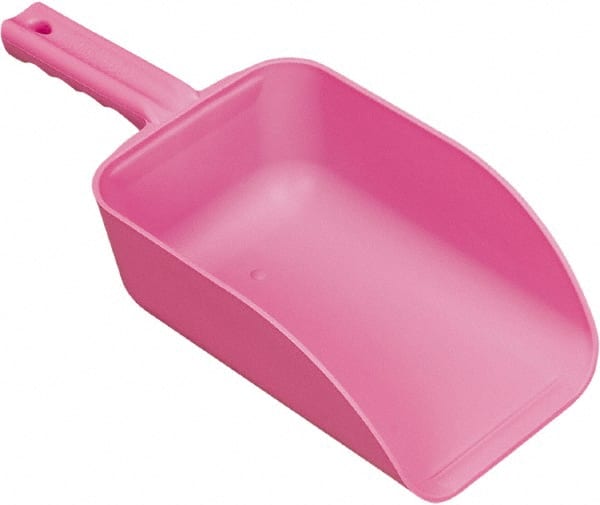 82 oz Pink Polypropylene Flat Bottom Scoop MPN:65001