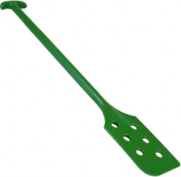 Green Polypropylene Mixing Paddle with Holes MPN:67742